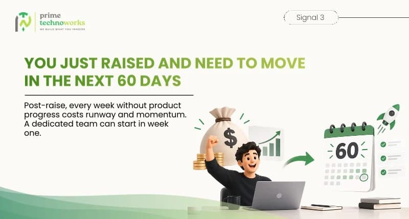 5 signals your startup is ready for a dedicated team, slide 4 of 7