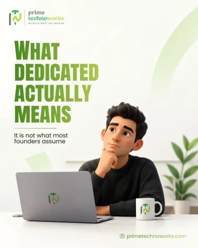 What dedicated actually means, slide 1 of 7