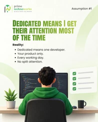 What dedicated actually means, slide 2 of 7