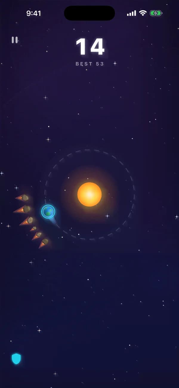 Orbit Dodge – screen 2