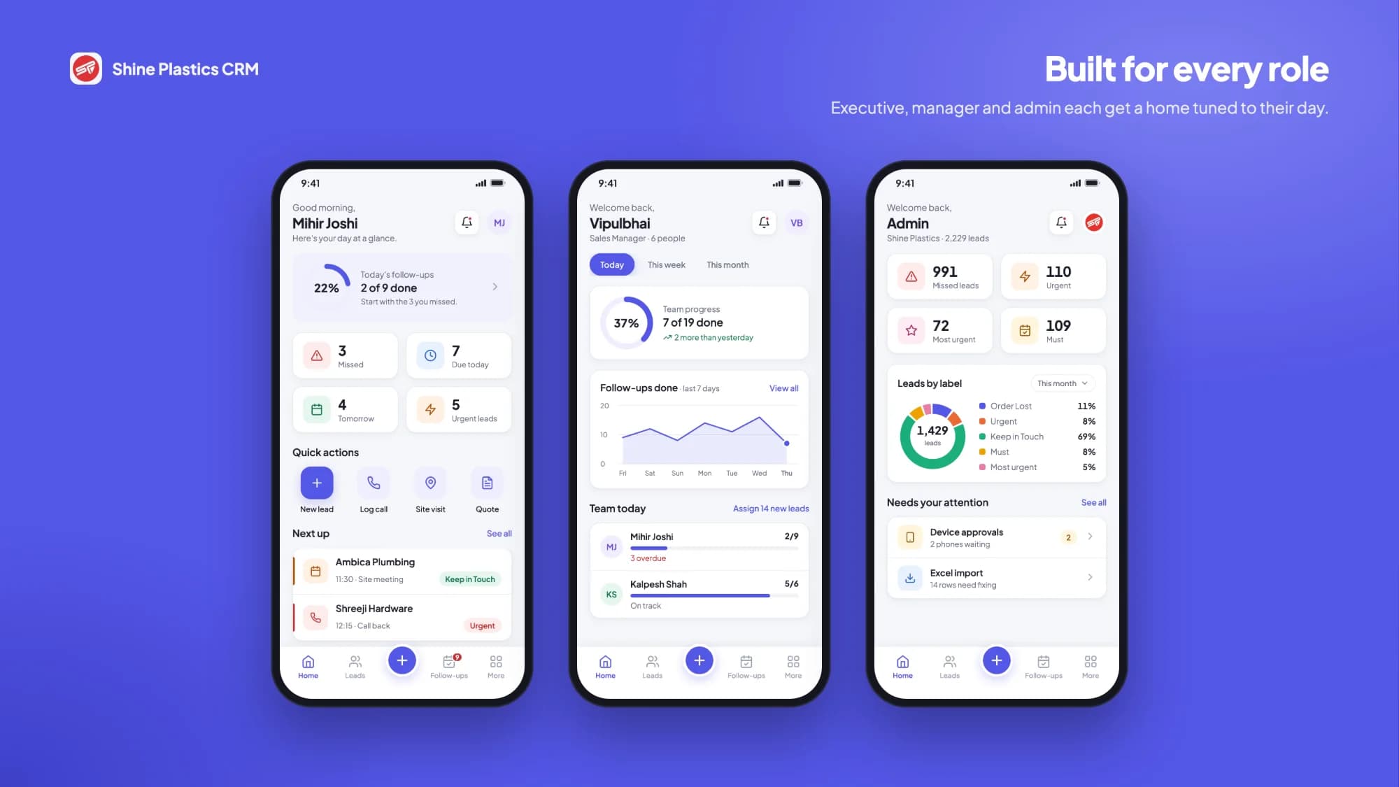 Shine Plastics CRM – feature 5