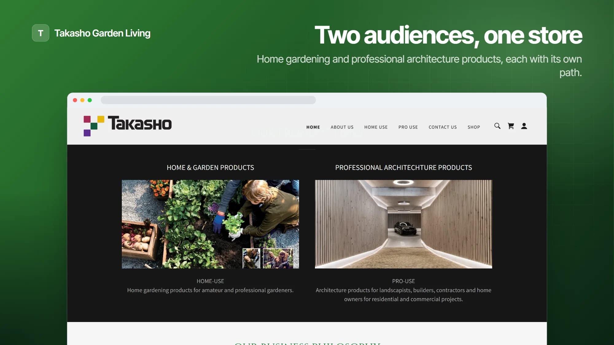 Takasho Garden Living – feature 1