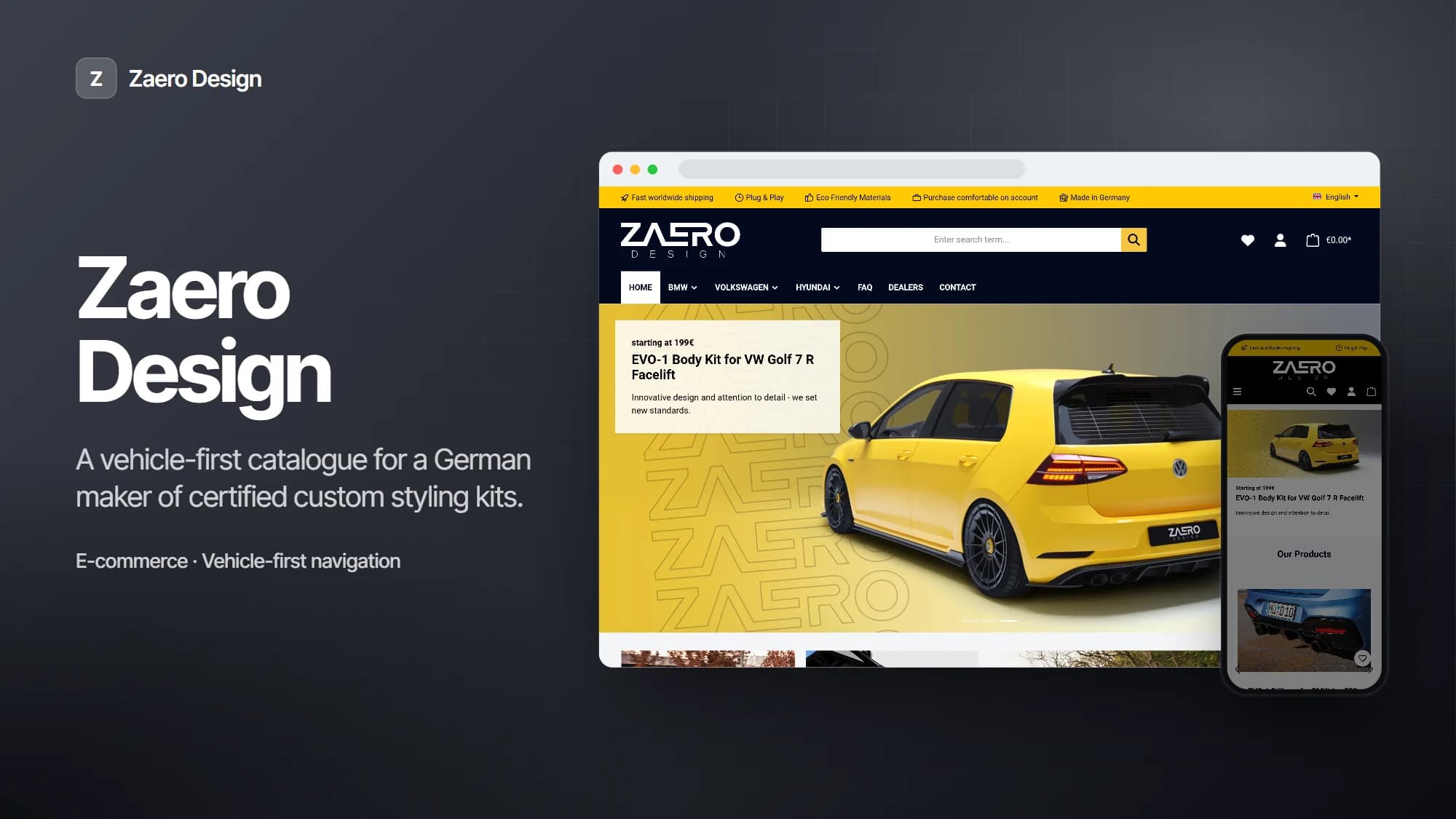 Zaero Design – overview