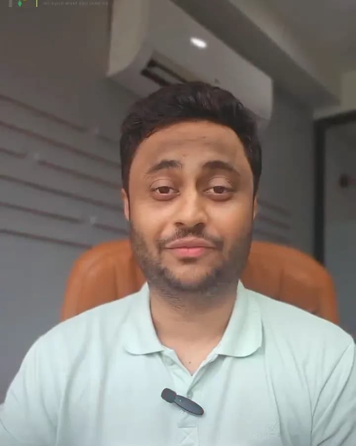 Ishan Shah speaking in the video
