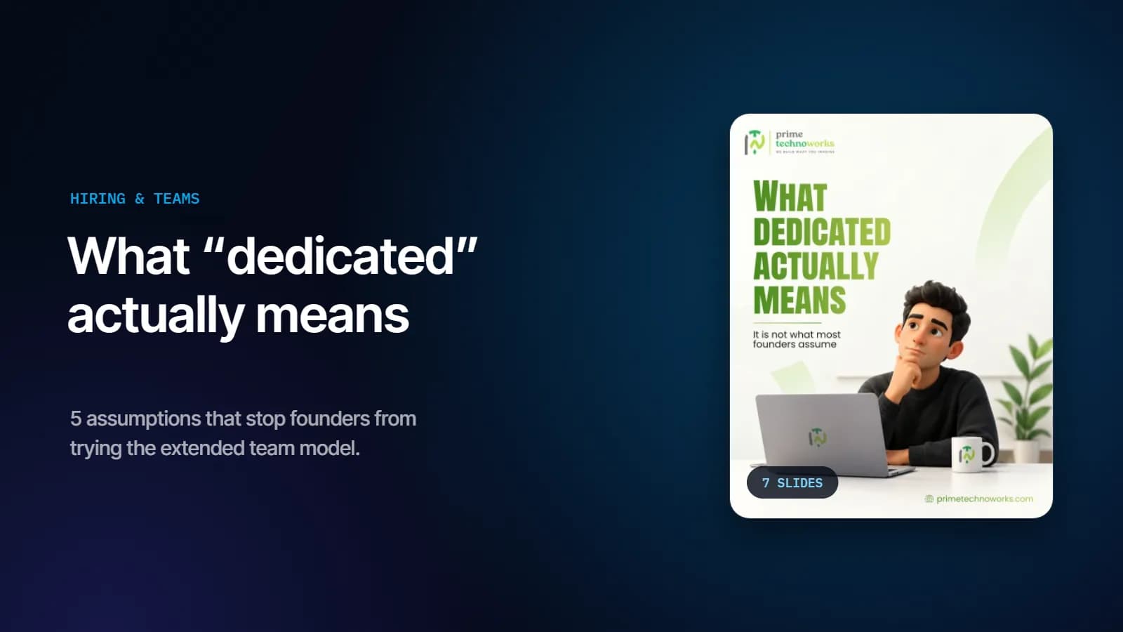 What "Dedicated" Actually Means: 5 Myths About the Extended Team Model